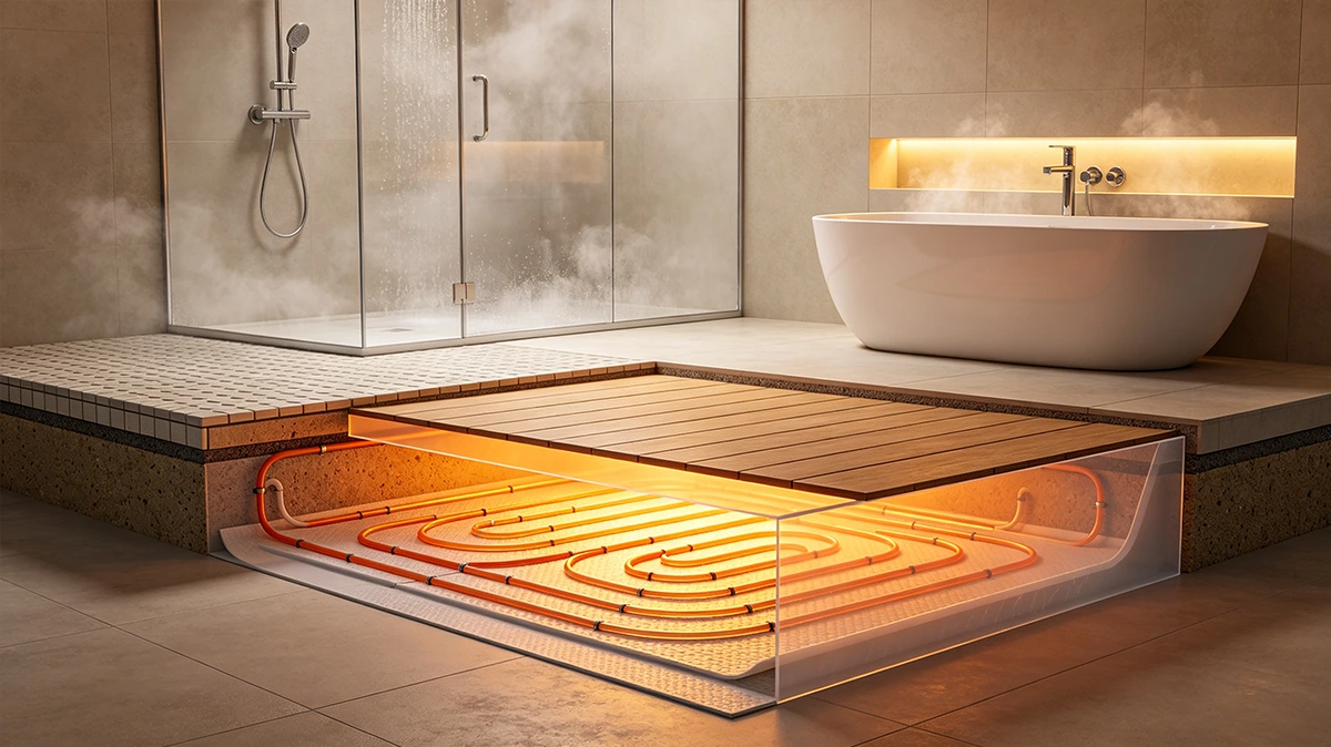 Underfloor heating4 Constant wattage heating cable TXLP 2R