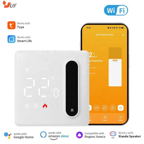 Flexible Modern Design Smart WiFi Floor Heating Thermostat